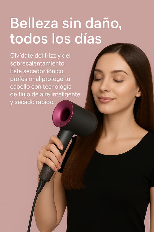 Secador iónico tipo Dyson – Belleza profesional en tus manos Trepoli™