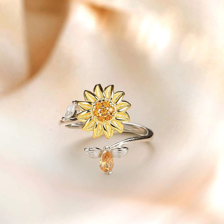 Anillo Girasol Premium + Segundo Anillo Gratis