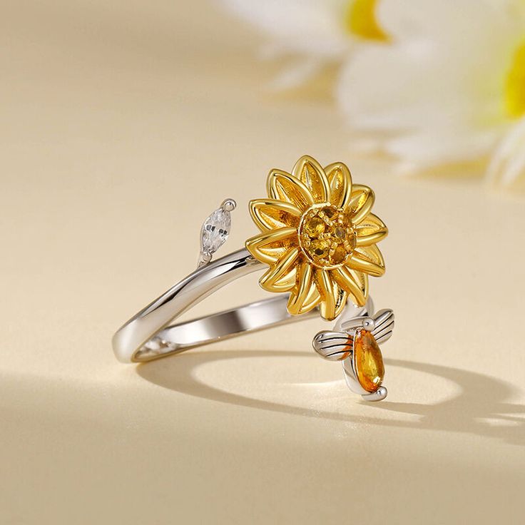 Anillo Girasol Premium + Segundo Anillo Gratis
