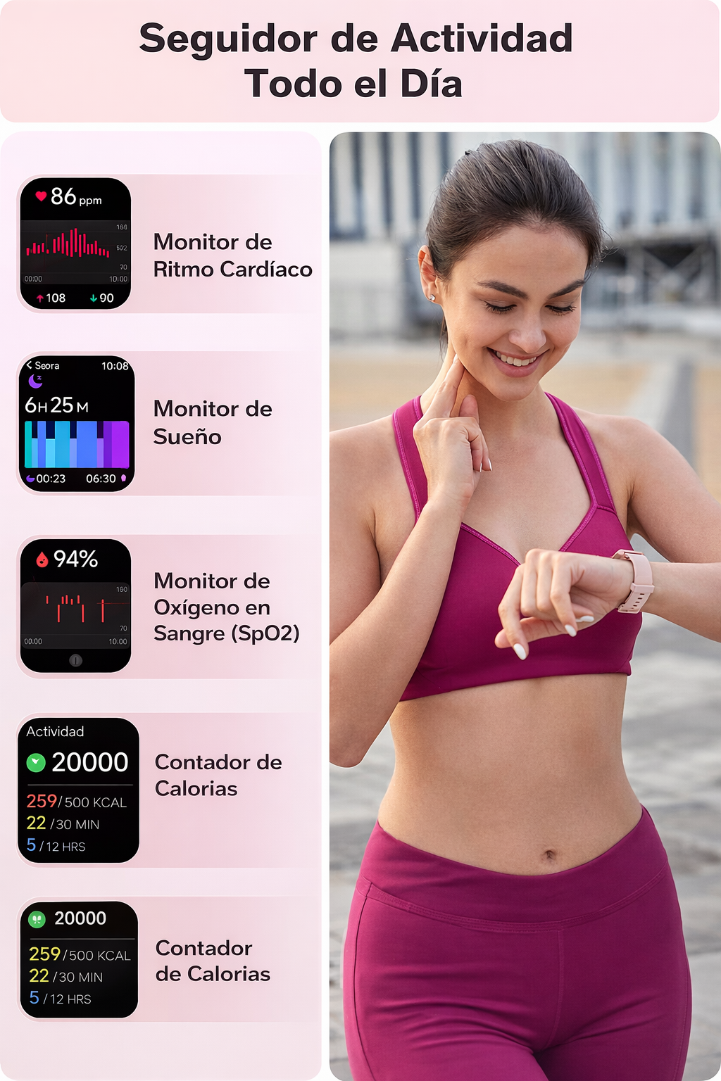 Ultra Pro + Serie 10 Rosa — 2 Smartwatches al Precio de 1