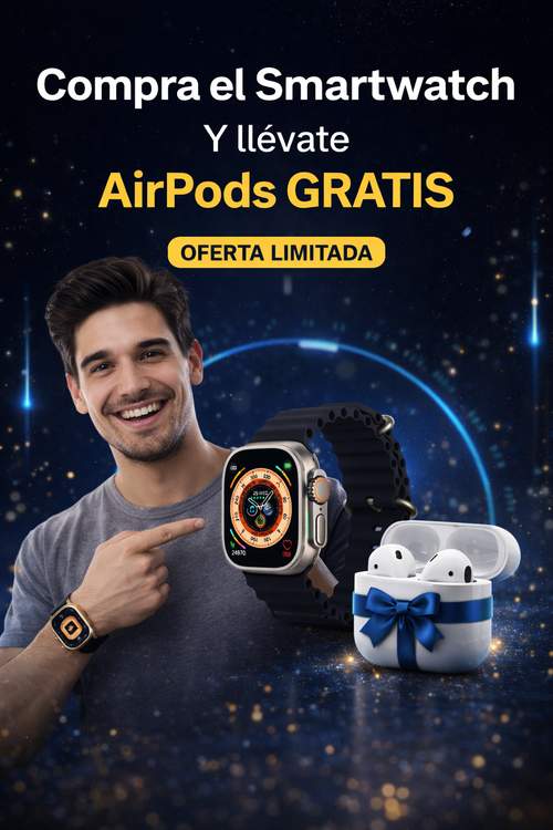 Ultra Pro Smartwatch — Auriculares Premium de Regalo
