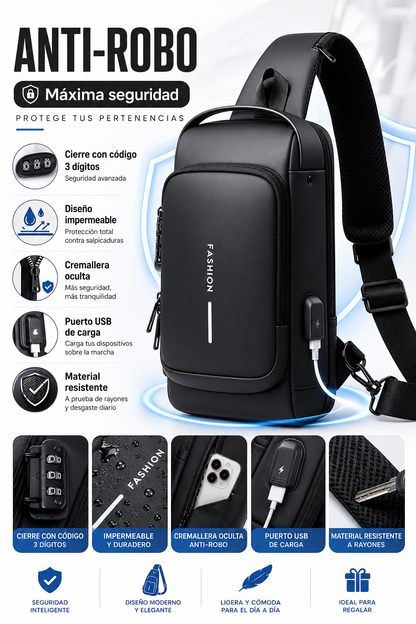Mochila Inteligente Antirrobo para Viajes – Trepoli™